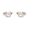 Zircon Pearl Earrings For Women   Earrings Studs Wedding Party