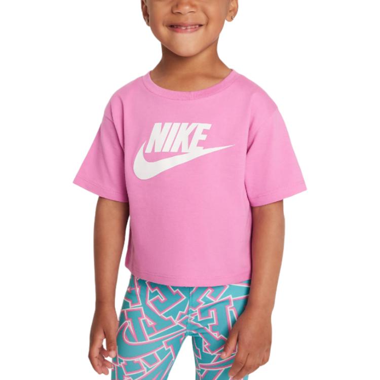 Nike Club T Shirt Pink Infant And Toddler FV3475-656