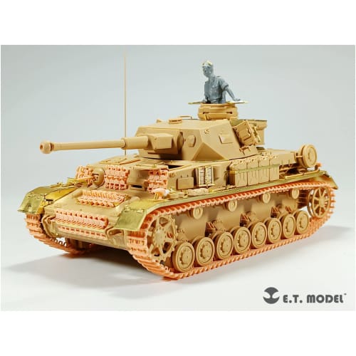 ET Model 1/35 Scale World War II German Army Panzer IV Ausf. G Early Production Detail-Up Parts Set (for Tamiya) Plastic Model Parts E35-308