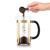 Cafetière à piston - BODUM - Chambord - 1 L - 8 tasses - Acier inox - Or