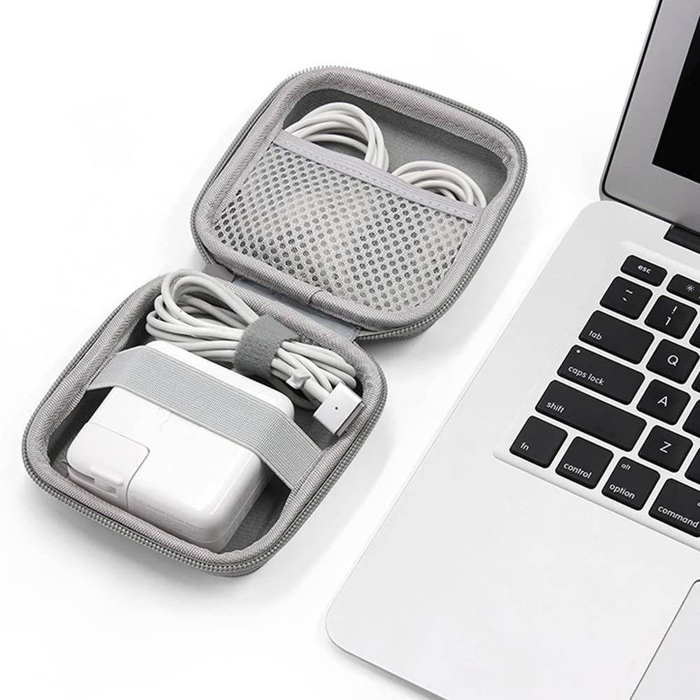 TOMGDRACO Кейс для хранения для Macbook Сумка-чехол для USB-накопителя для Power Bank, Наушников, Гаджетов Дорожный аксессуар для ПК Маленький Мини EVA Жесткий для Путешествий и Бизнеса