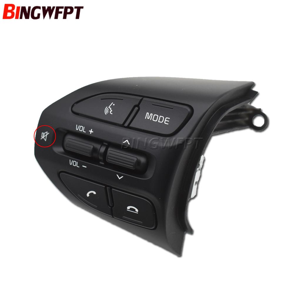 For KIA K2 RIO 2017 2018 Car Multi Function Steering Wheel Audio Volume Music Buttons