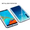 Силиконовый чехол для телефона с полным покрытием на 360° для iPhone Samsung Huawei Honor Xiaomi Redmi OPPO OnePlus с защитой от падения Прозрачный гибридный жесткий чехол для ПК