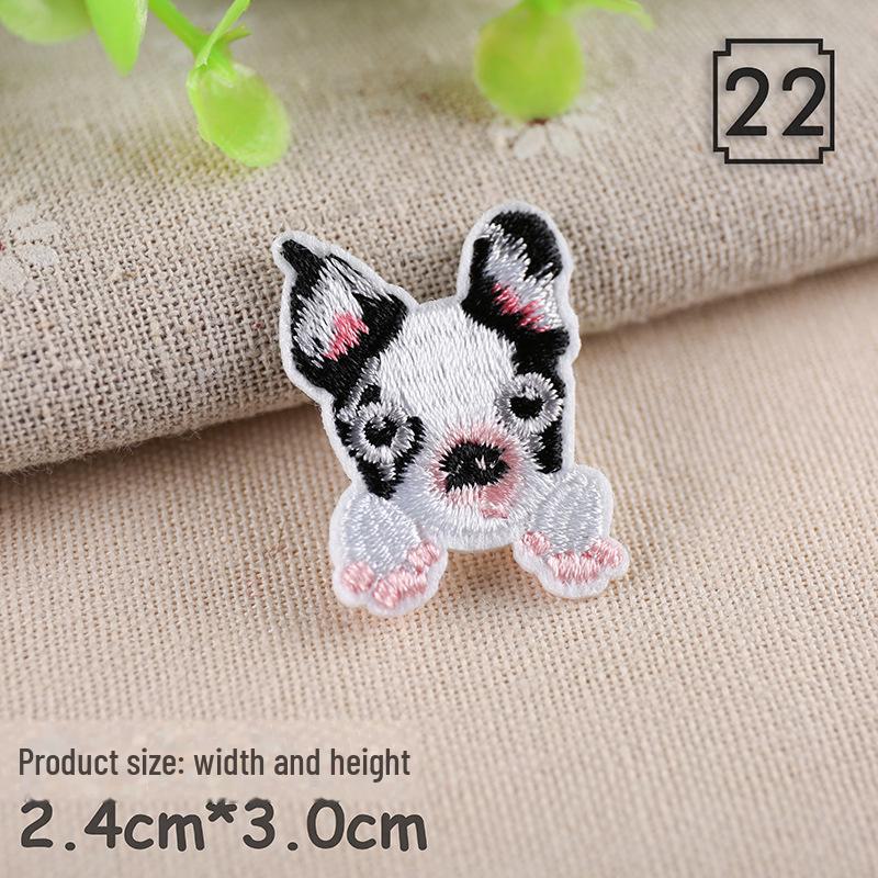 Очаровательная нашивка с изображением маленького животного для детской одежды