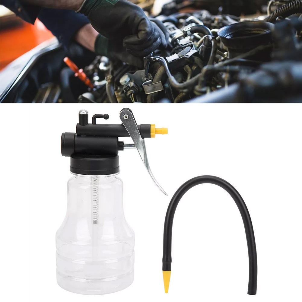 Auto Oil Can Oiler Plastic Metal High Pressure Pump Anti-drop Car Tool Oil Car Pot Bottle Hardware Repair V1Y9