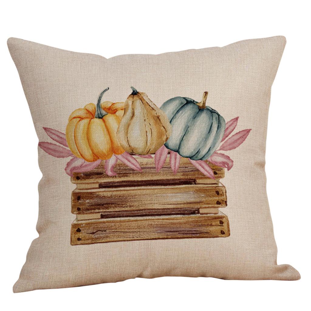 Halloween Cases Linen Sofa Cushion Cover Home Decor