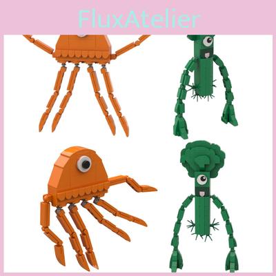 Лабиринт Ведьмы Конструктор Совместимый с Лего, Украшение Стола Зеленая Капуста, Сделай Сам Игрушка для Детей