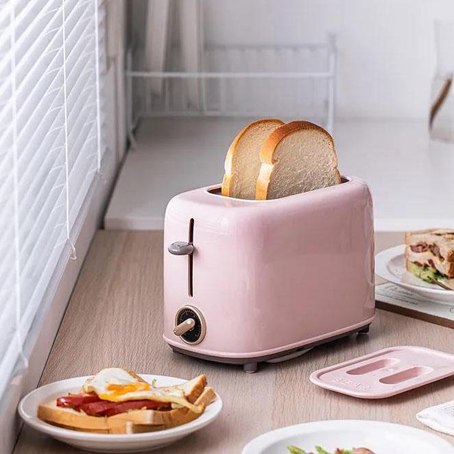 Портативная сэндвичница, тостер, машина для сэндвич-завтрака, бытовой многофункциональный маленький автоматический тостер на 2 ломтика