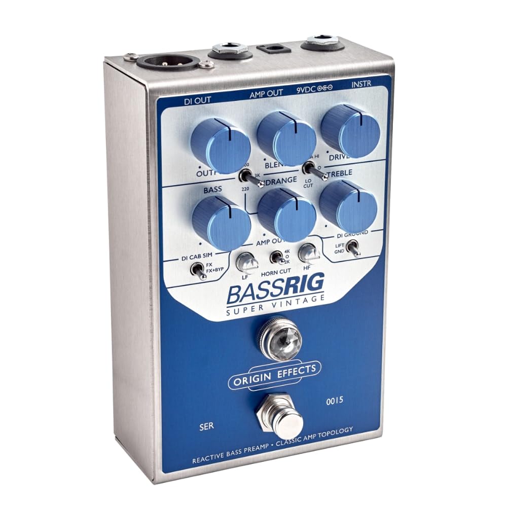 ORIGIN EFFECTS ORIGIN EFFECTS BassRIG Super Vintage Bass аналоговый симулятор кабинета Origin Effects
