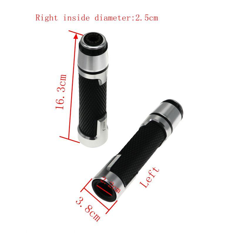 LMoDri ремонт мотоцикла 7/8 "22 мм алюминиевые ручки на руль, универсальные для HONDA vfr 800x crossrunner nc 750x cbr 600f
