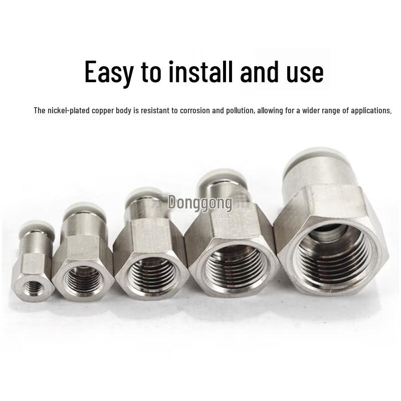Airtac Female Thread Straight Connector