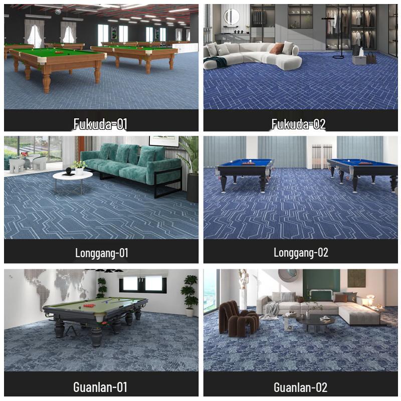 HOX Billiard & Commercial Area Printed Carpet