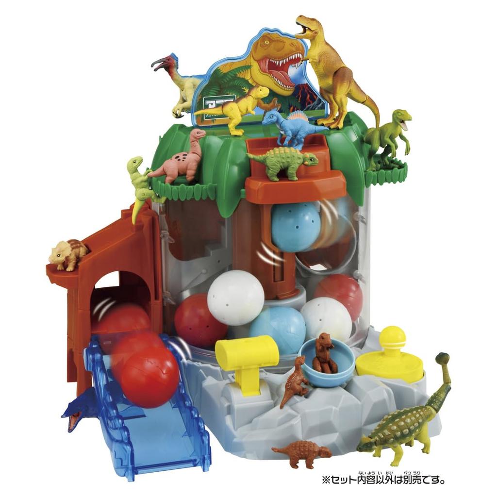 TAKARA TOMY Аня, поймай динозавра, журавль, игрушечное животное-динозавр, яйцо Ages! 3+