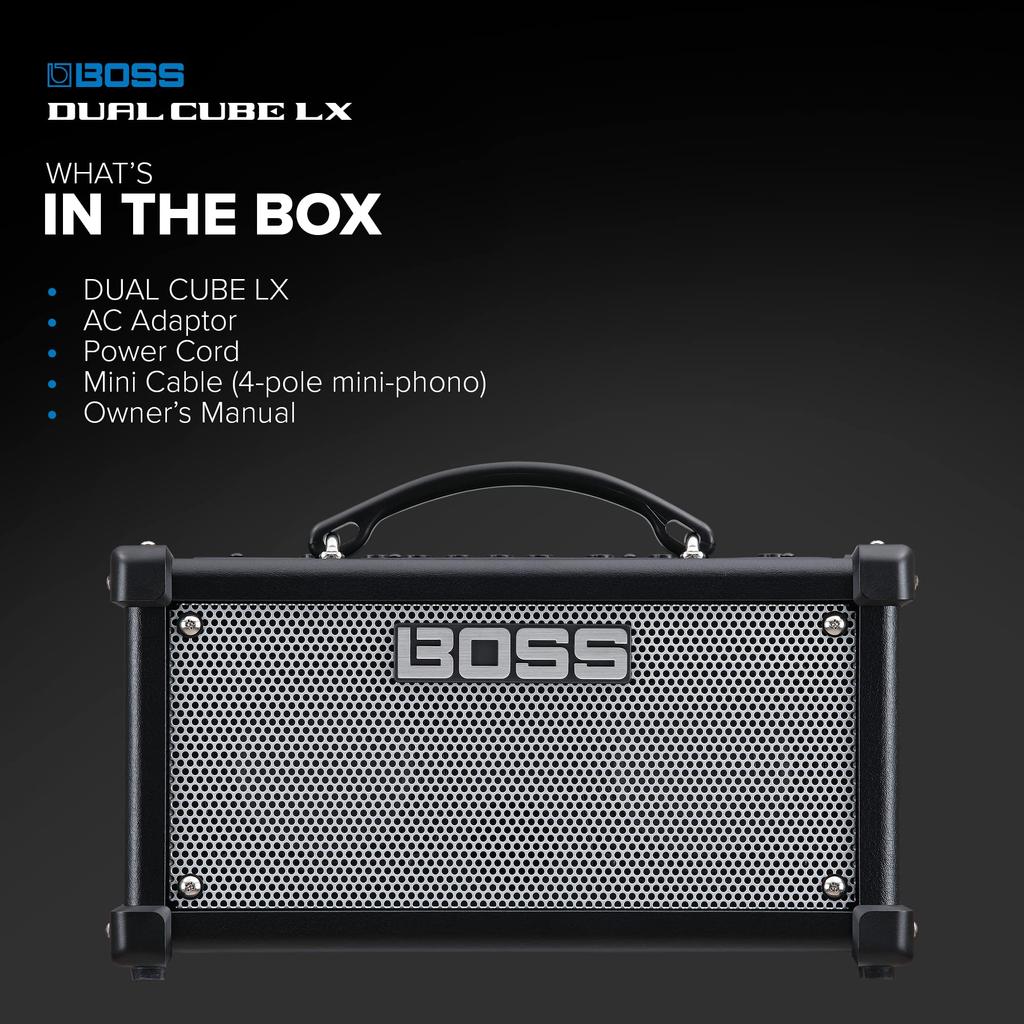 CUBE LX LX Гитарный усилитель Гитарный усилитель BOSS Максимальная выходная мощность 10 Вт BOSS/DUAL D-CUBE