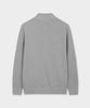 Свитер BROOKS BROTHERS с вязкой «рибана» на молнии (серый) (Bbwzmbg103)