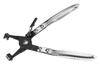 Self-tightening cable tie pliers
