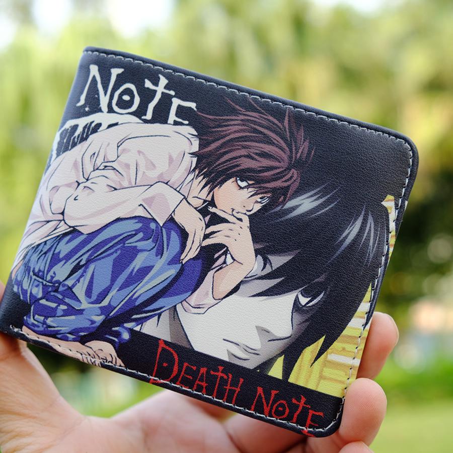 Кожаный кошелек для монет в стиле аниме DEATH Note L, крутой