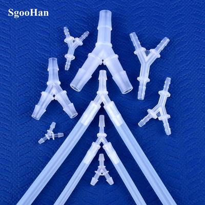 10 шт. 2,4~20 мм PP Y-образные тройники, соединение шланга аквариума, воздушный насос, аэратор, система полива сада, пагода, 3-сторонние соединения, фитинги для водопроводных труб