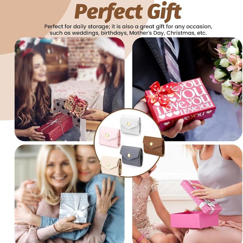 Pu Jewelry Storage Bag Multi-Functional Jewelry Roll Case High-Quality Travel Gift For Earrings Rings Necklaces Women Girls