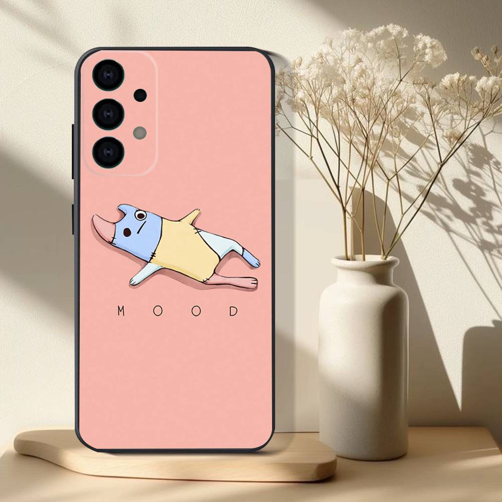 Плохой B-Buddy Nong D-Doll Чехол для телефона для Samsung S 25,24,23,22,30,21,10,9,Ultra,Plus,Lite,FE,4,5G Черный Мягкий Чехол