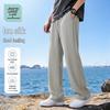 JEANSWEST LIFE Мужские повседневные прямые брюки из ледяного шелка