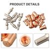 Плазменные электродные наконечники 0,9 мм 30A-40A для Forney 700P с горелкой IPT40 20 шт.