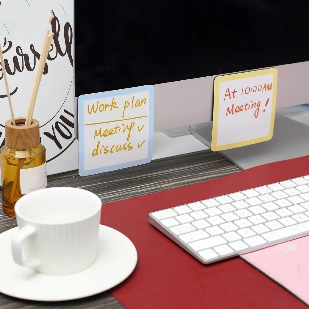 Colorful Memo Boards Multifunctional Magnet Name Tags Whiteboard Label Stickers Refrigerator