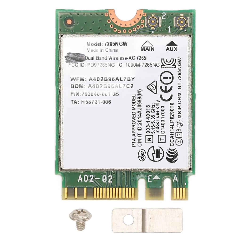 Laptop Wifi Card 1200Mbps High Speed 2.4G 5G Dual Band Bluetooth 4.2 AC NGFF Network Card Wireless Module