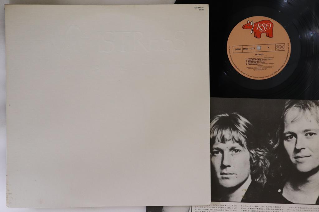 LP Пластинка MISTRESS - Mistress MWF1072 RSO 1979 Япония Рок Б/У