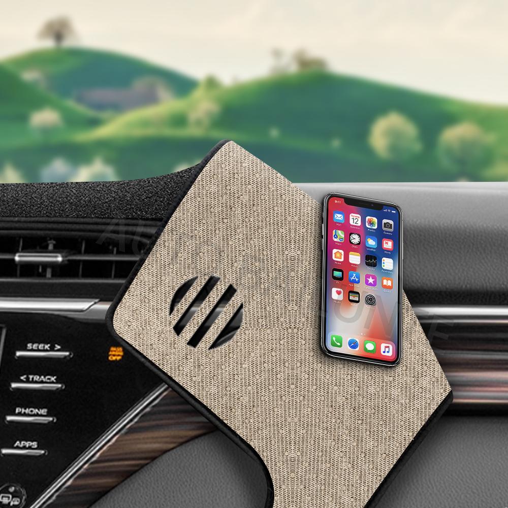 Для Toyota Camry 70 XV70 2022 2023 гибридный автомобильный коврик для приборной панели, избегайте легких подушечек, анти-УФ-защитный чехол, нескользящий