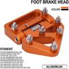 Складная накладка на педаль тормоза мотоцикла CNC для 690 Enduro R/SMC R 790 890 950 990 1050 1090 1190 1290 Adventure R/S/T Оранжевая