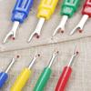 Hicello Thread Trimming Seam Thread Sewing Craft Embroidery Sewing 9 Piece Plastic Safety Cap Included Scissors, Ripper, Cutting, Tools, Supplies,