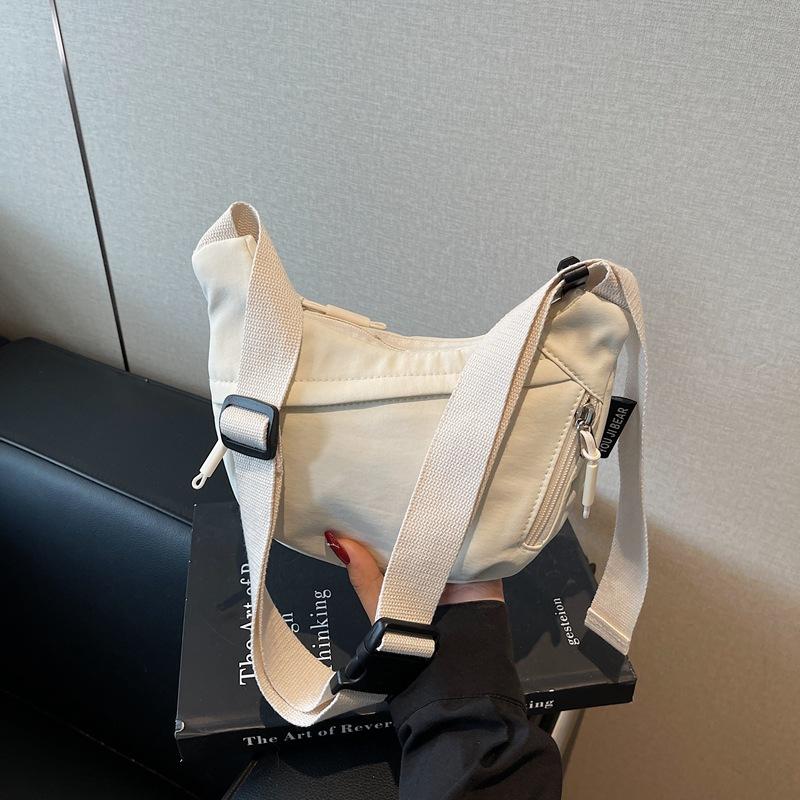 Повседневная сумка-пельмень женская новая легкая сумка-мессенджер для улицы, спортивная наплечная сумка, универсальная сумка для поездок, сумка для мобильного телефона