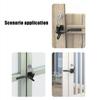 Защелка Защелка для калитки Заборы Калитка Регулируемая Черная Углеродистая сталь Гравитационная защелка Многофункциональная Пружинная Заборы для двора Качество