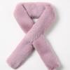 LALA Меховой шарф Петит Фиолетовый