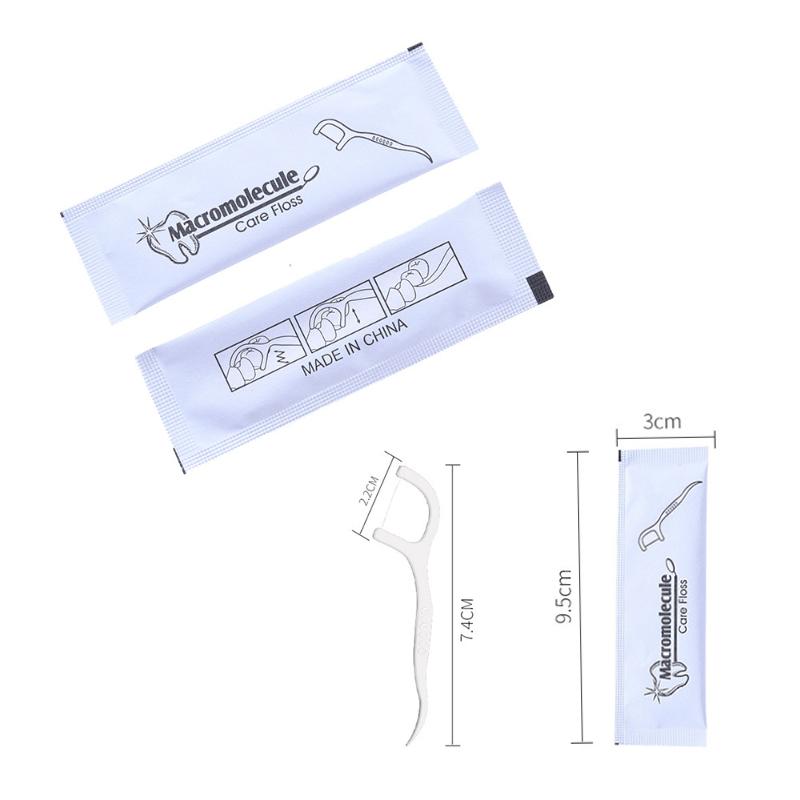 Индивидуальная герметичная упаковка. Зубные нити для чистки зубов в дорожном футляре. Очень прочный выбор зубной нити.