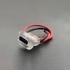 1PCS USB-C Socket Female Head 2/4/6P Type-C With Buckle High Current Fast Charging Desk Lamp Electric Vehicle Car USB Connector