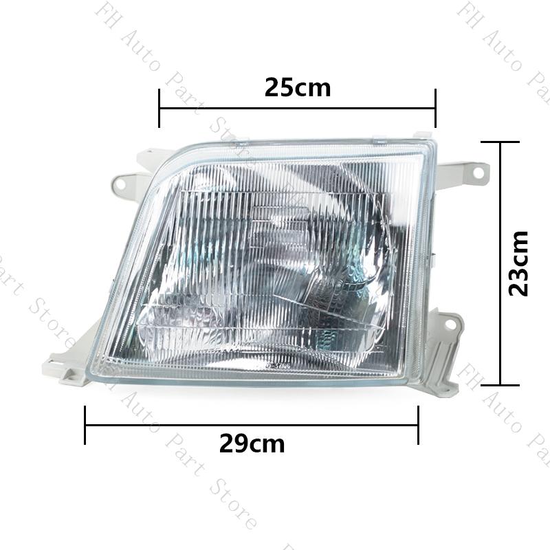 For Toyota Land Cruiser Prado 90 LC90 FJ90 RZJ90 KZJ90 1996 1997 1998 1999 2000 2001 2002 Front Bumper Head Light Lamp No Bulb