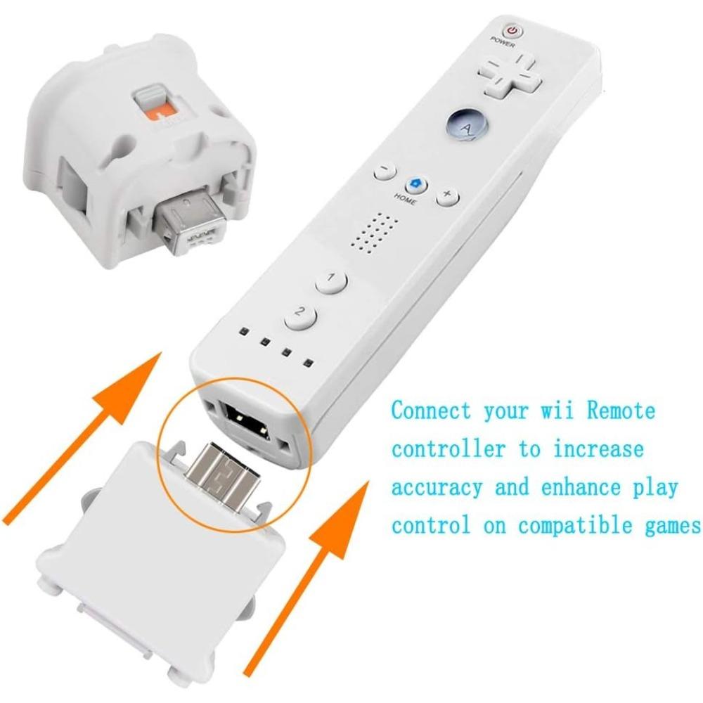 Адаптер Wii Motion Plus, улучшенное крепление Motion для пульта дистанционного управления Wii