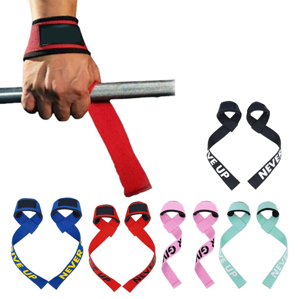 Lifting Strap Wrist Wrap for Strength Training Weightlifting Bodybuilding Fitness Powerlifting Wrist Support Gym Straps