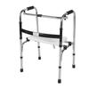 Narrow Walker Adjustable 6 Gears Stainless Steel Folding Elderly Walking Aid for Hospital Family