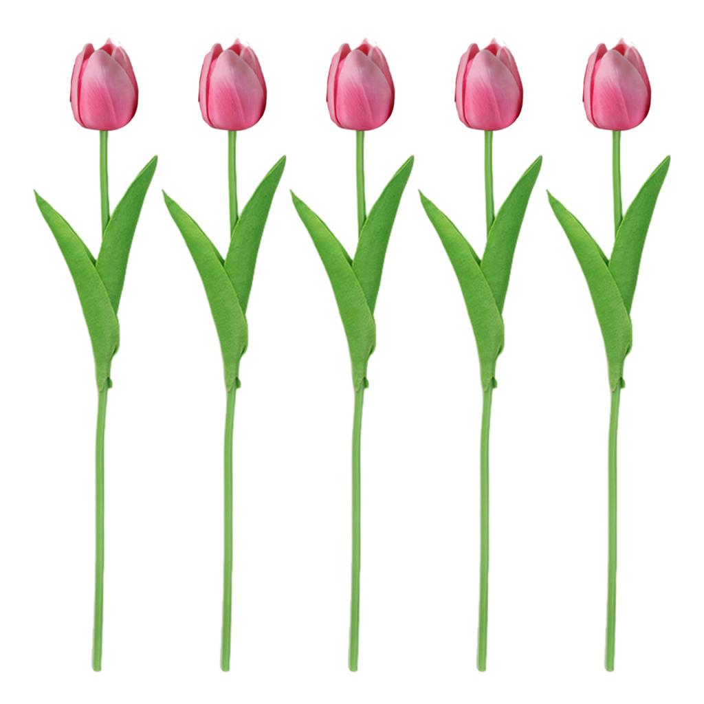 5 шт. Имитация тюльпана 34 см Искусственный тюльпан Поддельные цветы Искусственный тюльпан оптом Подарок на День матери для вазы Главная Кухня Свадьба Весна Украшения для вечеринки