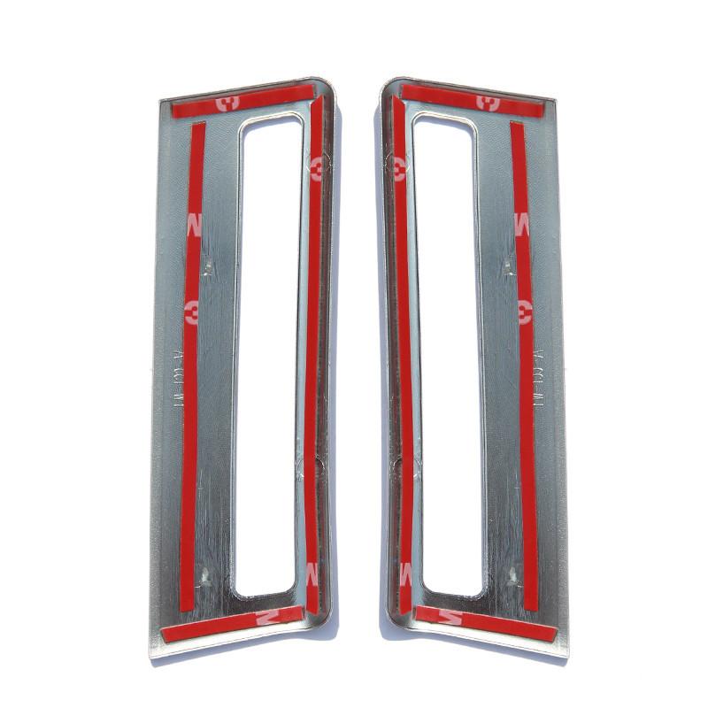 Для Land Rover Range Rover Sport 2014-ABS хромированная стойка AC вентиляционная розетка рамка крышка отделка наклейки автомобиль