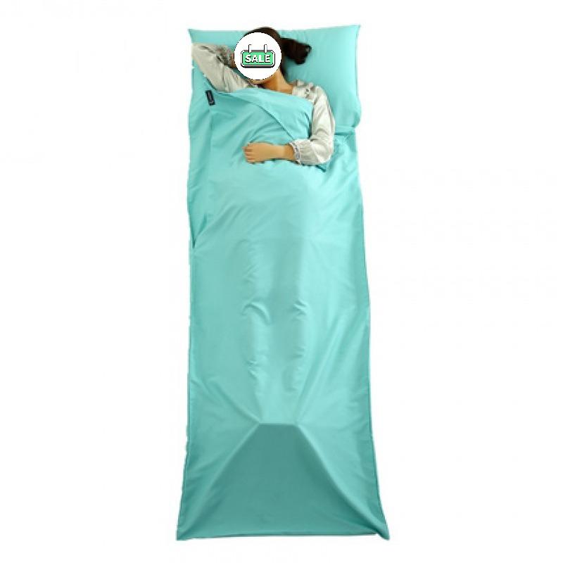Compact travel sleeping bag, lightweight camping sheet, ultra-portable sleeping bag, universal single-person sleeping bag
