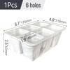 Silicone 4/6/12 Cell Seed Starting Tray Reusable Indoor Garden Nursery Box Seedling Pot Plants Propagation Germination Container