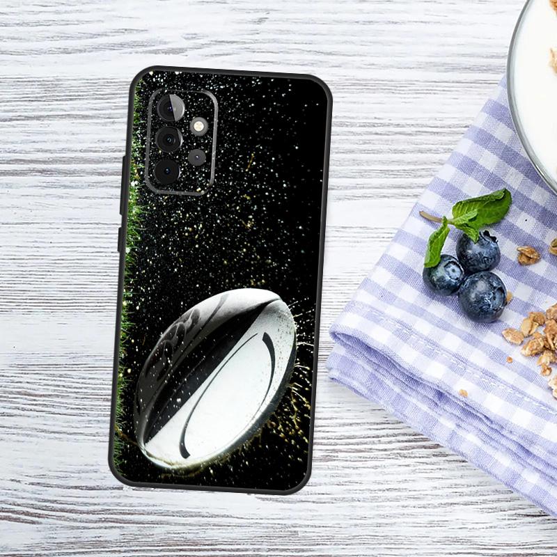 Чехол для телефона Rugby Ball для Samsung Galaxy A54 A34 A14 A56 A36 A16 A06 A13 A53 A12 A22 A32 A52 A35 A17 A15 A55