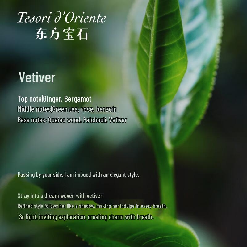 Tesori d'Oriente Ветивер и Сандаловое дерево Крем для душа