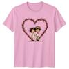 Couple Love RoUnisexce Unisex TShirt Valentines Day Graphic Tee