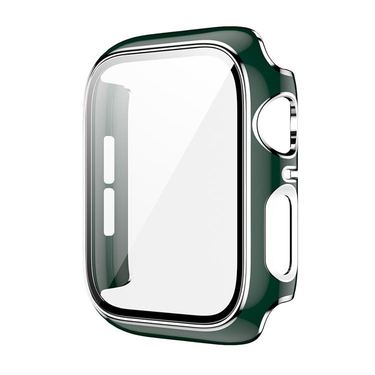 Чехол для Apple Watch 45мм 41мм 44мм 40мм 42мм аксессуары Защитное стекло для экрана iWatch series 9 7 8 5 6 SE 3 4