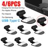 Silicone Dust Plugs Type C Charging Port Protector Stopper Cap Cover for Iphone 15 Pro Max 15 Plus Samsung Xiaomi Anti-Dust Plug